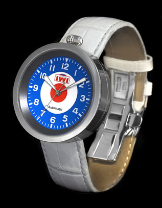 IWI Watches - The Mod with white strap