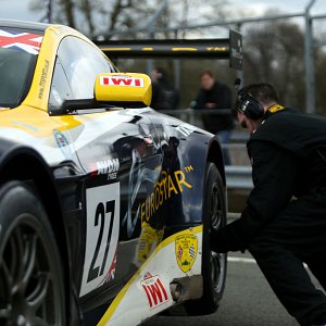 IWI Watches Ambassador Jody Fannin British GT Aston Martin GT3