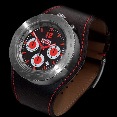 IWI Watches Chronograph Red