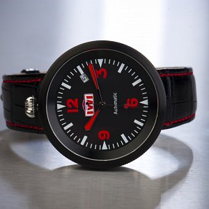 IWI Watches B-124 on Handmade Louisiana Alligator Strap