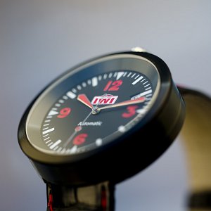 IWI Watches Black Case B-124